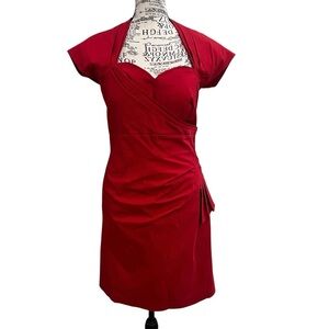 Stop Staring Red Mini Dress‎